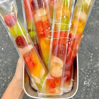 Food-grade disposable popsicle bags