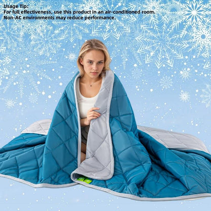 ❄️Cooling Throw Blanket for Hot Sleeper💤