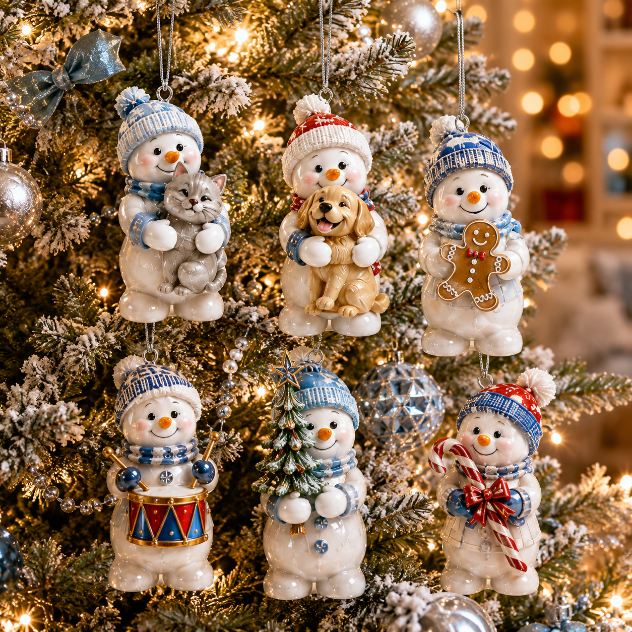 ✨24-Day Christmas Countdown Advent Calendar – Snowman Christmas Series☃️
