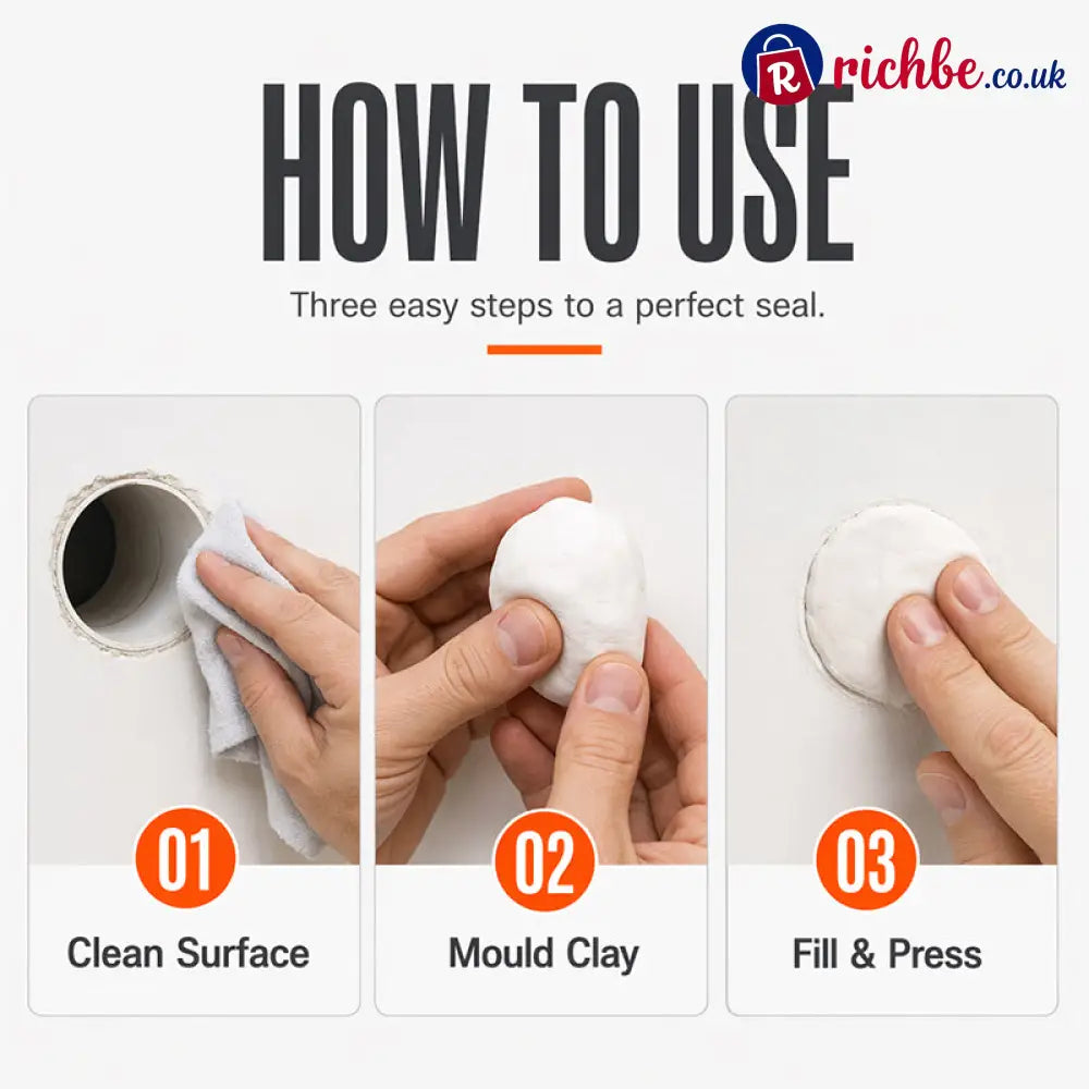 🎉 2026 Sale — Over 22,000 Sold! 💞 Waterproof Wall Hole Sealing Clay for Air Conditioner Pipes