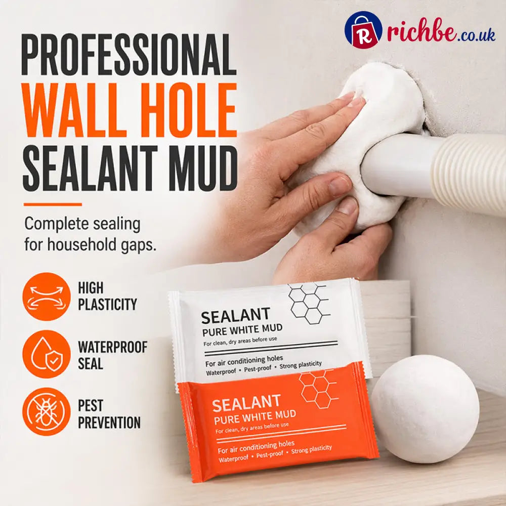 🎉 2026 Sale — Over 22,000 Sold! 💞 Waterproof Wall Hole Sealing Clay for Air Conditioner Pipes
