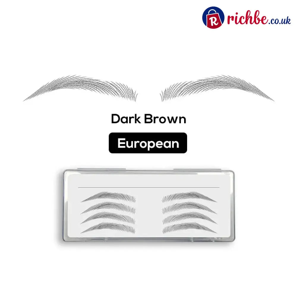 📢48% Off Now! -The Ultimate Long-lasting Eyebrow Stamp - Dark Brown / European