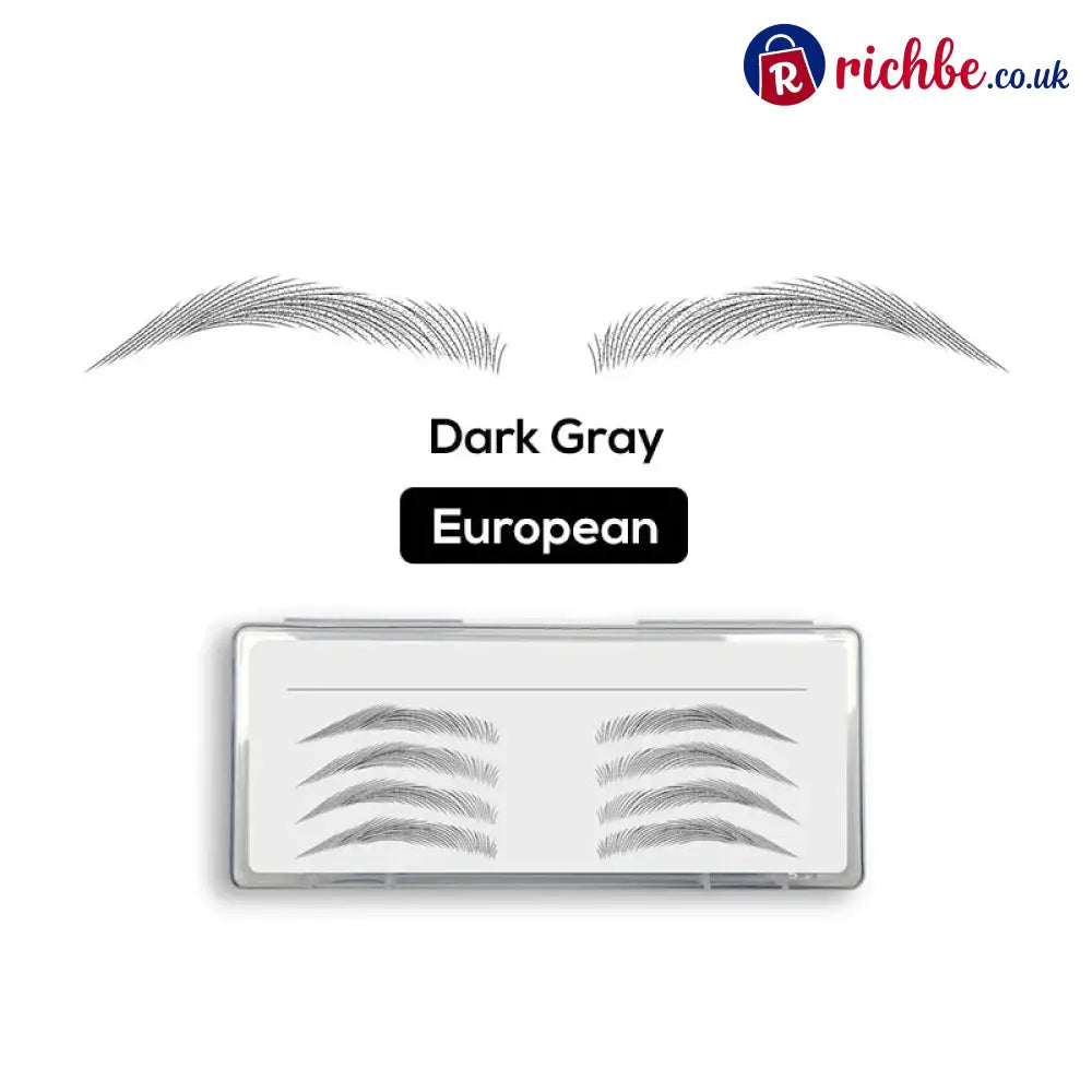 📢48% Off Now! -The Ultimate Long-lasting Eyebrow Stamp - Dark Gray / European