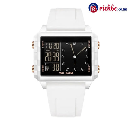 ⌚ 48% OFF NOW! 💥 Water-Resistant Transparent Digital Watch – 50M luminous display & hybrid design – Perfect for sports