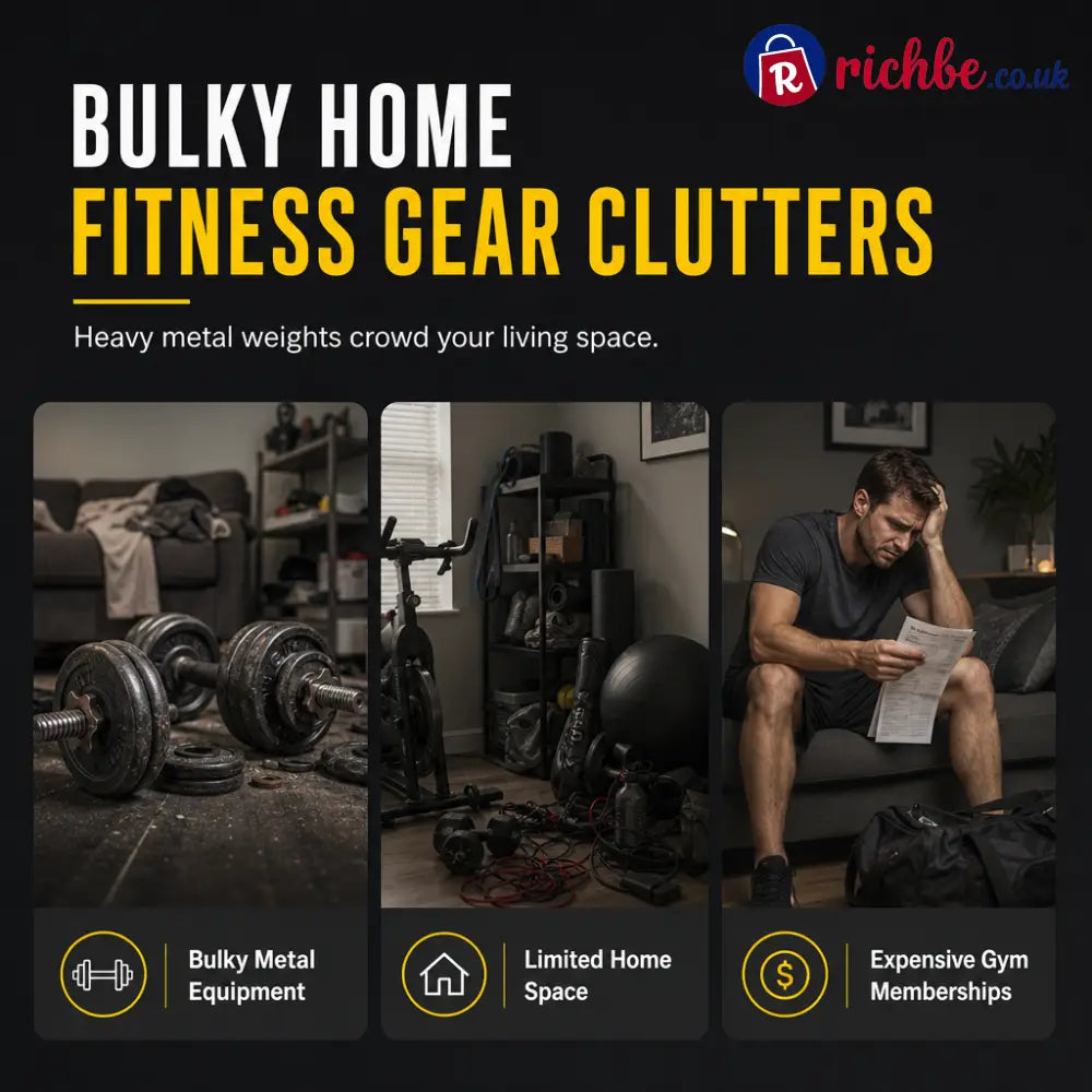 📢📢 48% OFF! 💪 Pedal Resistance Band – 4 Resistance Levels Reinforced Carabiners & Full-Body Home Workouts - Health &