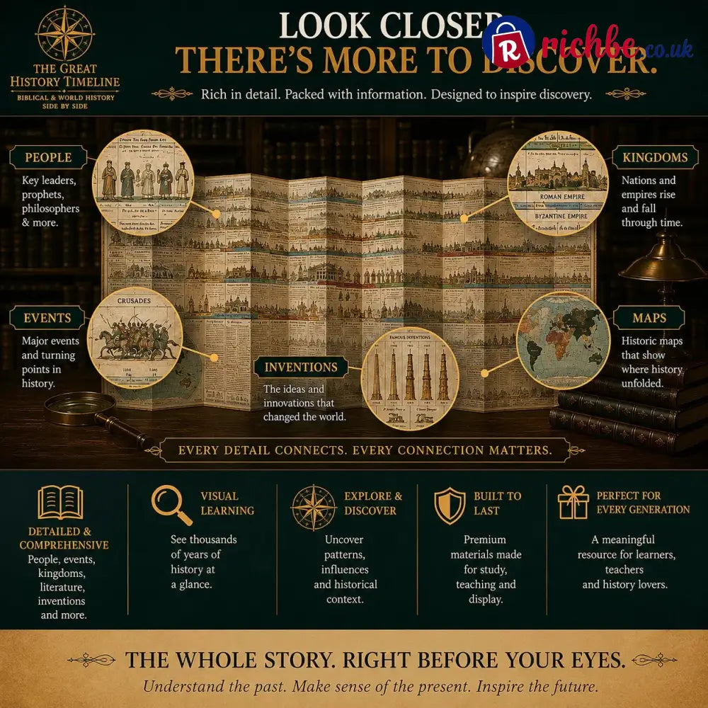 📢📢48% OFF!! ⏰Synchronological History Chart - 1 PC - Hot Sale