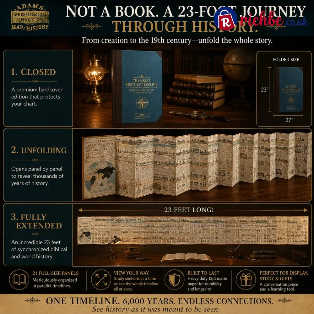 📢📢48% OFF!! ⏰Synchronological History Chart - 1 PC - Hot Sale