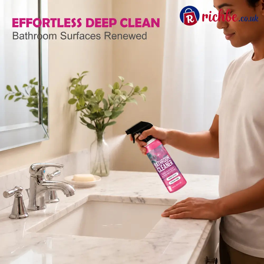 🔥 49% OFF Bathroom Cleaner – Powerful Limescale Mold & Grime Removal 🚿✨ - Hot Sale