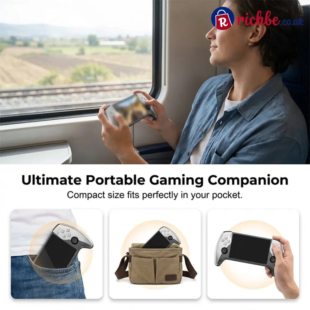 🎮🕹️ 49% OFF! Free Shipping✈️- Handheld Gaming Console – Dual‑player battle mode ergonomic grip. 5″ HD screen long