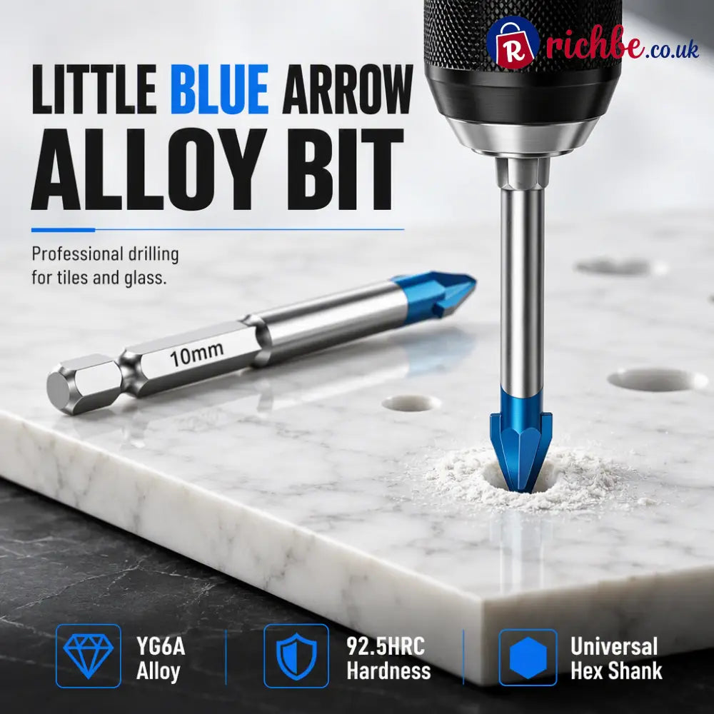 ⏰ 49% -OFF🔥Hex Shank Carbide Drill Bit – Eccentric Design For Tile Glass & Concrete🔧 - 五金配件