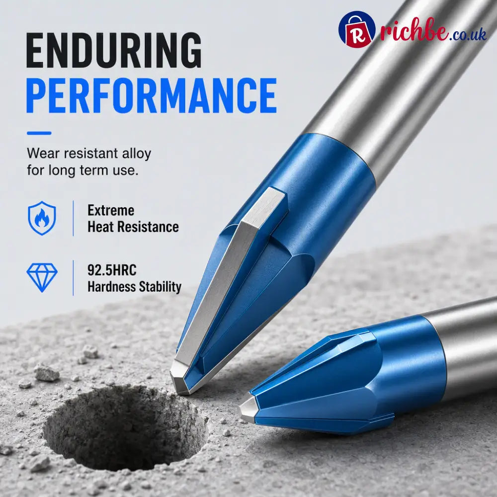 ⏰ 49% -OFF🔥Hex Shank Carbide Drill Bit – Eccentric Design For Tile Glass & Concrete🔧 - 五金配件