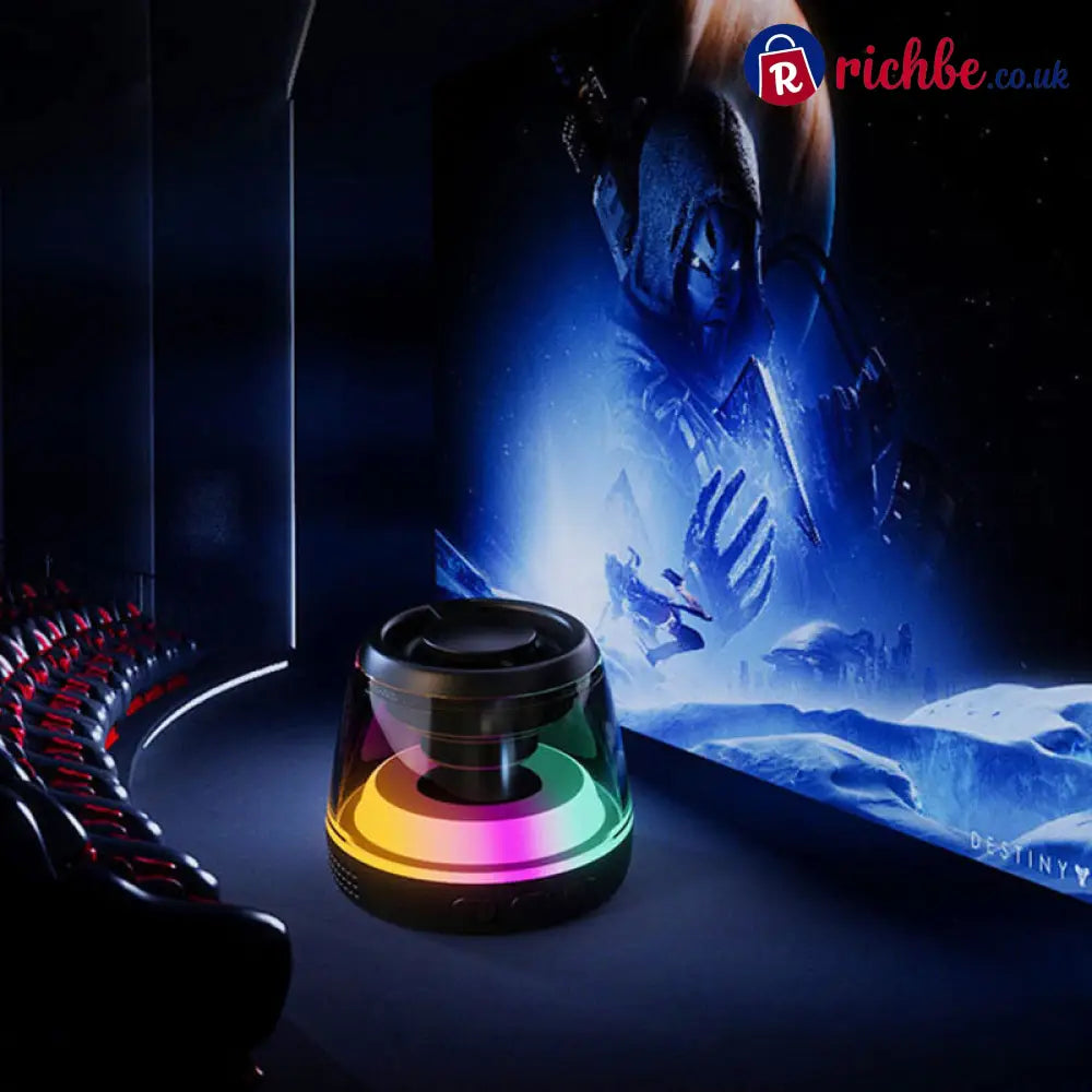📢📢49% OFF!! ⏰Magnetic Mini Bluetooth Speaker with RGB Light - Electronics & Accessories