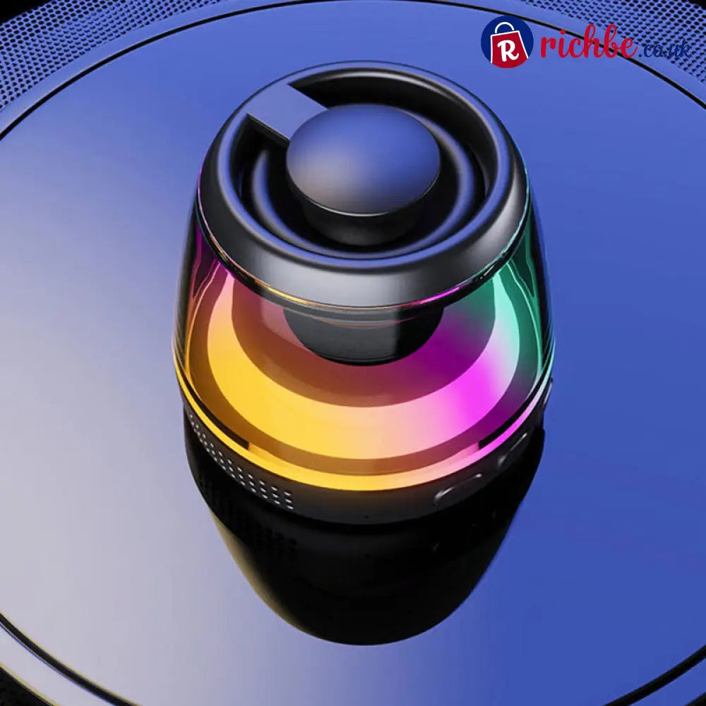 📢📢49% OFF!! ⏰Magnetic Mini Bluetooth Speaker with RGB Light - Electronics & Accessories