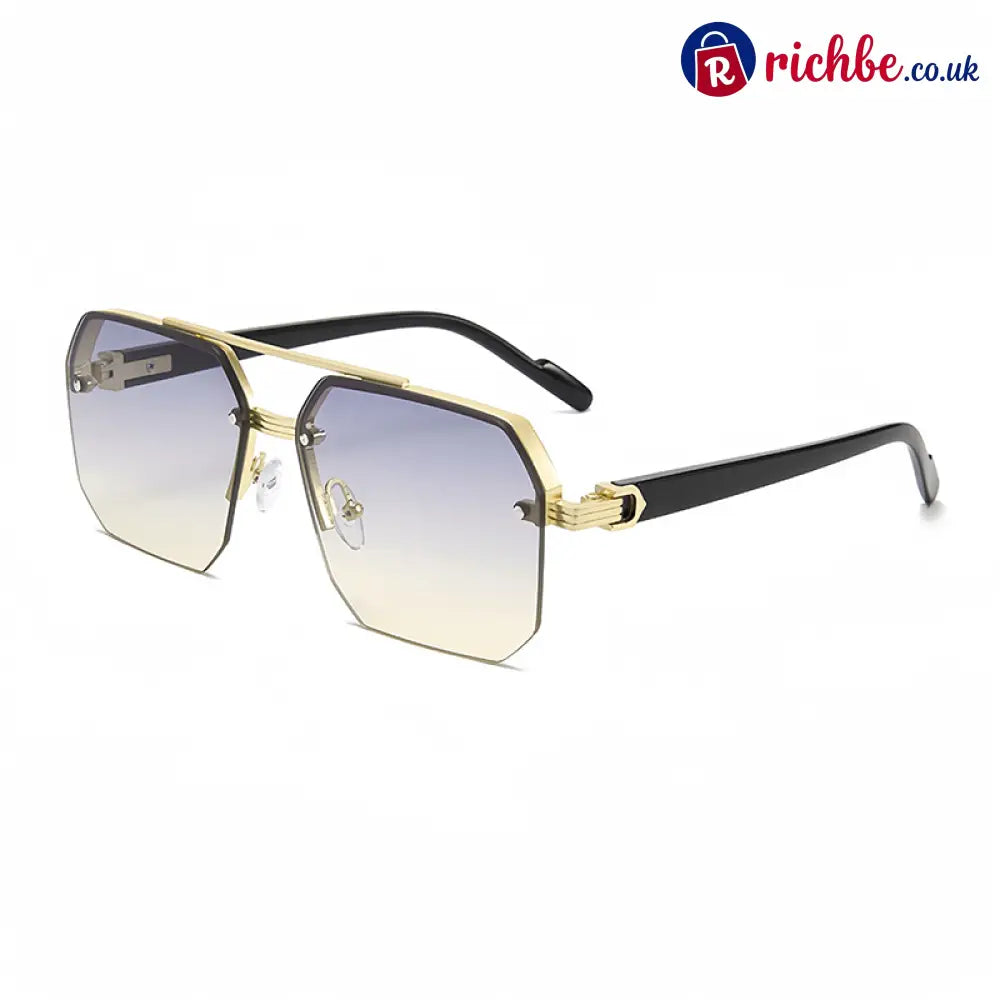 📢📢50% OFF !! ⏰Men's Stylish Geometric Polygon Sunglasses