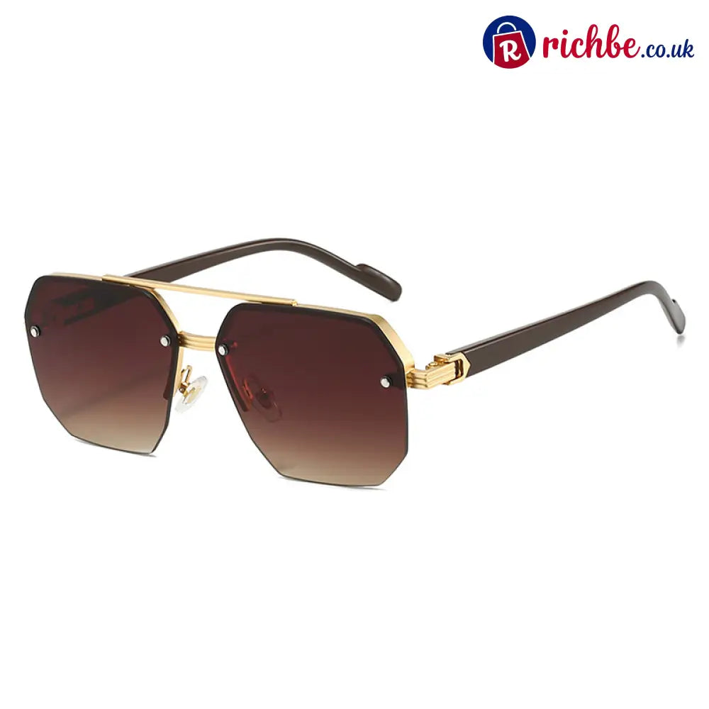 📢📢50% OFF !! ⏰Men's Stylish Geometric Polygon Sunglasses
