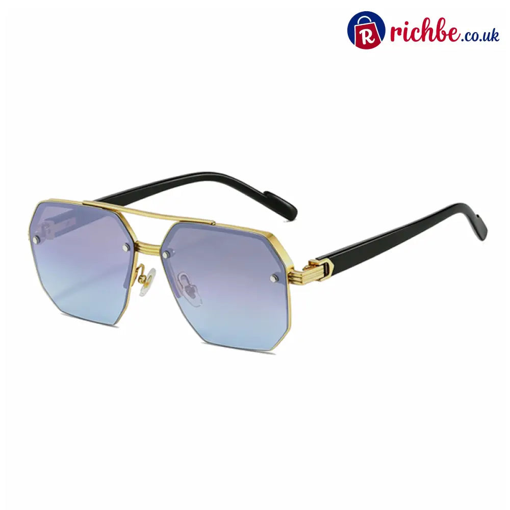 📢📢50% OFF !! ⏰Men's Stylish Geometric Polygon Sunglasses
