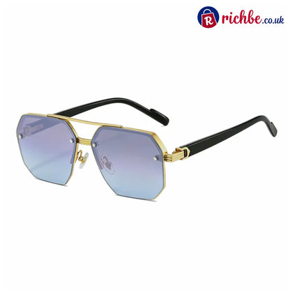 📢📢50% OFF !! ⏰Men's Stylish Geometric Polygon Sunglasses