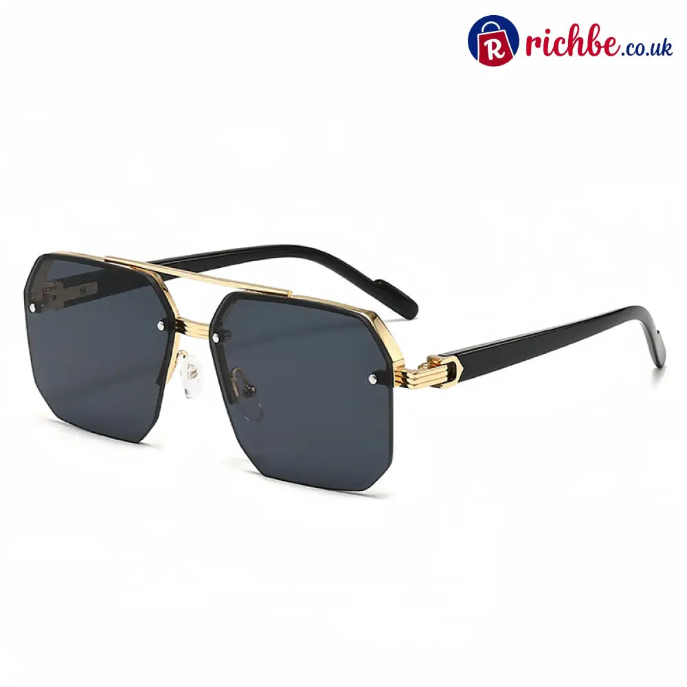 📢📢50% OFF !! ⏰Men's Stylish Geometric Polygon Sunglasses