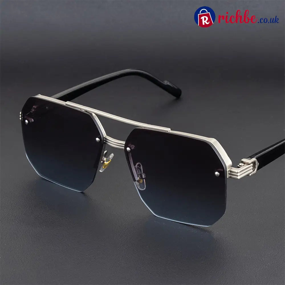 📢📢50% OFF !! ⏰Men's Stylish Geometric Polygon Sunglasses
