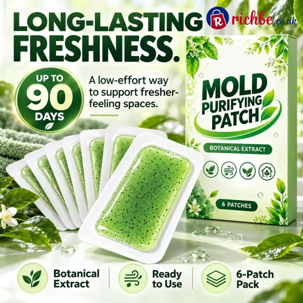 🧪49% OFF NOW! 6Pcs Mold Purifying Patches – Botanical Mildew Removal Pads Long Lasting Mold Inhibitor for Bathroom