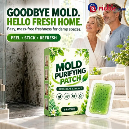 🧪49% OFF NOW! 6Pcs Mold Purifying Patches – Botanical Mildew Removal Pads Long Lasting Mold Inhibitor for Bathroom