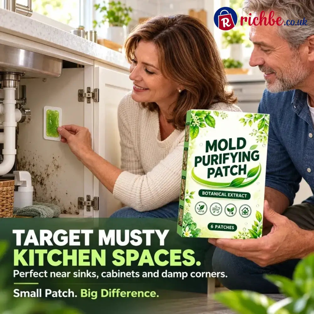 🧪49% OFF NOW! 6Pcs Mold Purifying Patches – Botanical Mildew Removal Pads Long Lasting Mold Inhibitor for Bathroom