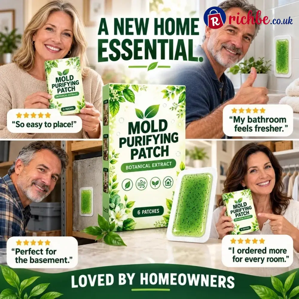 🧪49% OFF NOW! 6Pcs Mold Purifying Patches – Botanical Mildew Removal Pads Long Lasting Mold Inhibitor for Bathroom