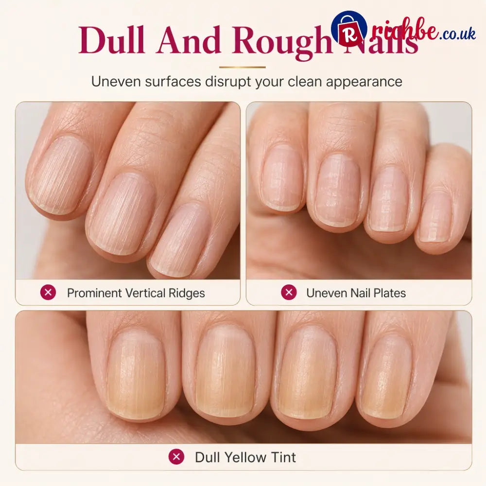 💅49% OFF NOW! Natural Pink Nail Ridge Filler 12ml Rejuvenating Nail Smoothing Coat Instantly Conceal Vertical Nail