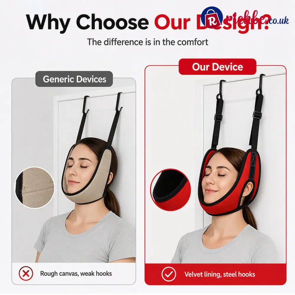 📢📢49% OFF!! ⏰Over Door Cervical Traction Device for Neck Pain Relief - Houseware & Kitchen