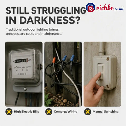 ☀️💡 49% OFF TODAY! Light Up Gutters Fences & Garden Walls, Solar-Powered Outdoor LEDs With No Mains Wiring Needed 🏡✨