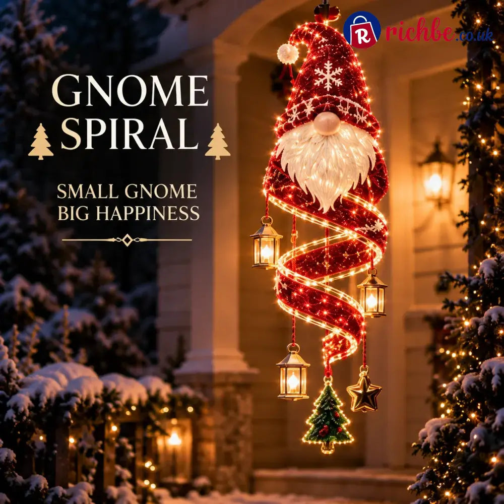 🔥 49% OFF Today – Make Christmas Glow with Magic Spirals ✨ - Merry Gnome 🎄