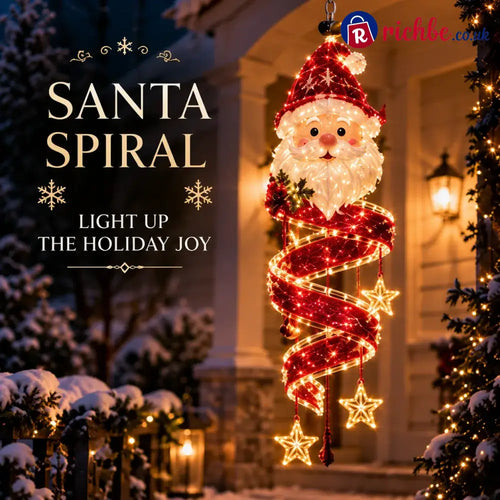 🔥 49% OFF Today – Make Christmas Glow with Magic Spirals ✨ - Santa Glow 🎅