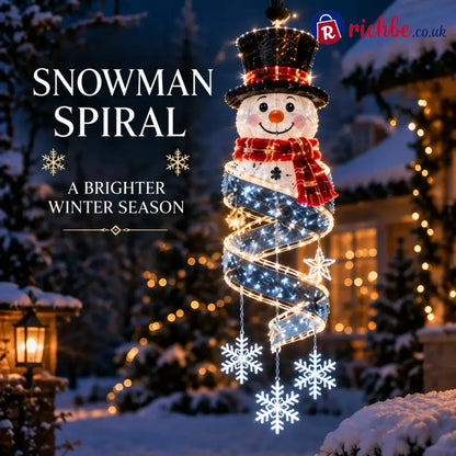 🔥 49% OFF Today – Make Christmas Glow with Magic Spirals ✨ - Snowy Buddy ☃️