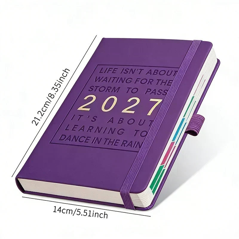 📢📢48% OFF !! ⏰A5 2027 One‑Day‑Per‑Page Diary Notebook ✨