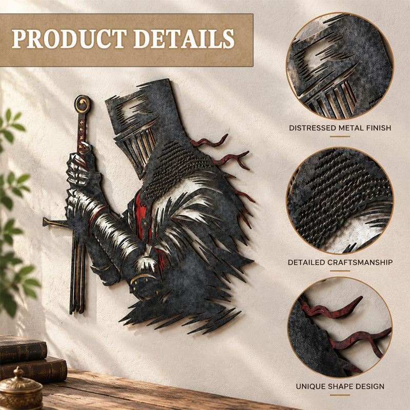 ⚔️⚔️Medieval Knight Wall Decor – The Guardian Knight