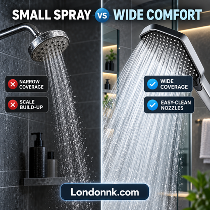 🏆 Last Day Special Price £9.99! 🚿 High-Boost Shower Head – Powerful Water Flow & Spa-Like Comfort ✨