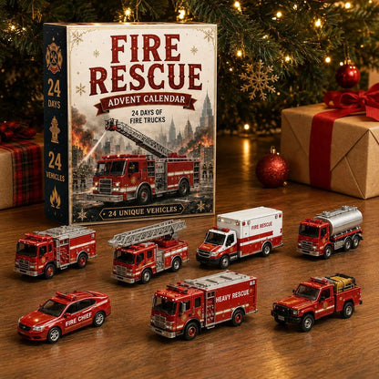 🚚 🎁Build the Fleet Collection 24-Day Vehicle Advent Calendar Series | ✨A New Adventure Every Morning