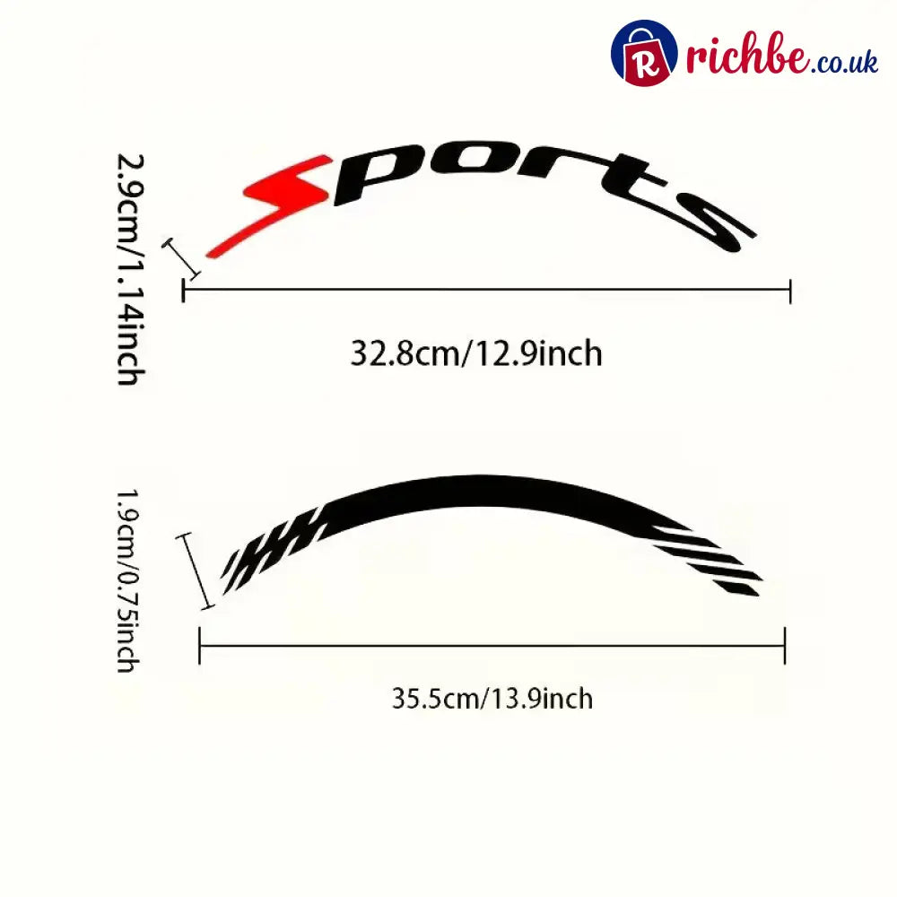🔥4Pcs 3D Car Tire Stickers – Waterproof Universal Wheel Decals | Motorcycle Auto Exterior Accessories - ?HOT PRODUCTS?