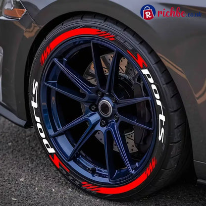 🔥4Pcs 3D Car Tire Stickers – Waterproof Universal Wheel Decals | Motorcycle Auto Exterior Accessories - ?HOT PRODUCTS?