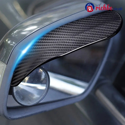 📢📢50% OFF!! ⏰2PCS Car Side Mirror Rain Guards - 2pcs + Small round mirror / Buy 1 Set(2PCS) - Car Accessories