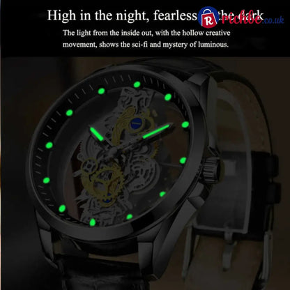 📢📢50% OFF!! ⏰Double-Sided Skeleton Automatic Tourbillon Non-Mechanical Movement Watches - Clothing & Accessories