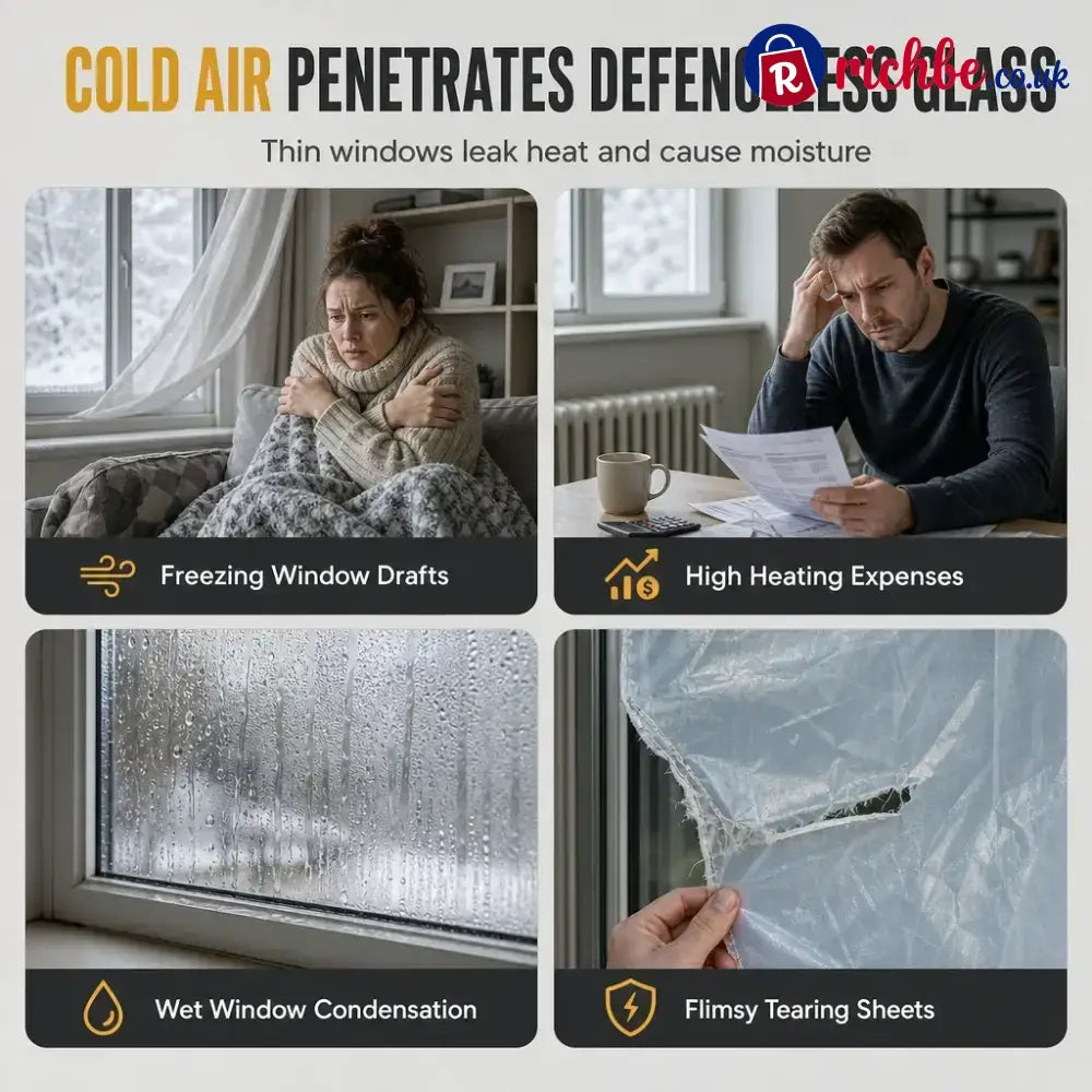 📢📢50% OFF!! ⏰Graphene Thermal Insulated Window Curtain for Winter Windproofing