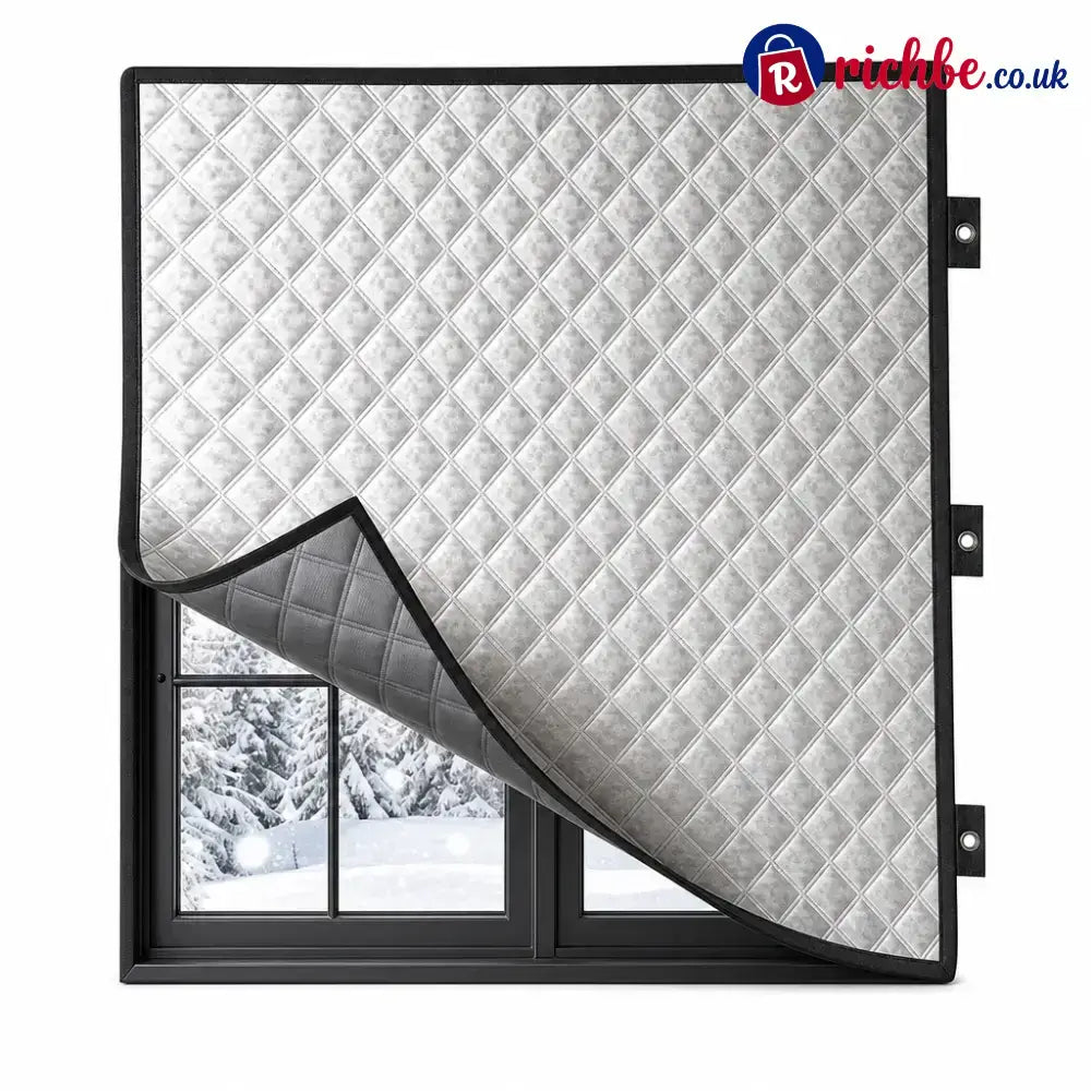 📢📢50% OFF!! ⏰Graphene Thermal Insulated Window Curtain for Winter Windproofing - One-Piece / 90 × 150 cm (35 × 59 in)