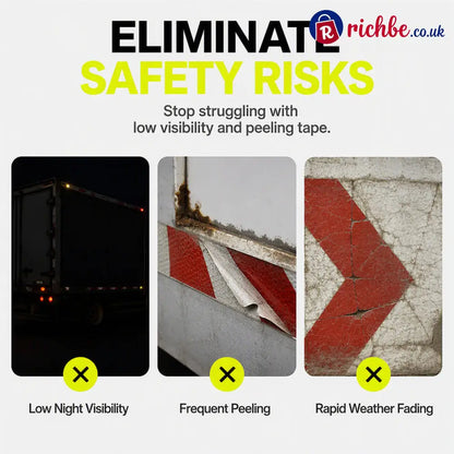 📢📢50% OFF!! ⏰High-Visibility Arrow Reflective Tape - Car Accessories
