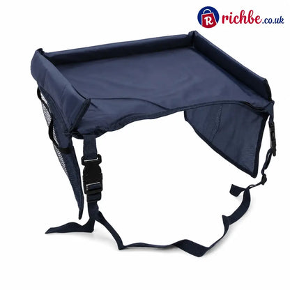 📢📢50% OFF!! ⏰Kids Car Seat Travel Tray Activity Desk with Lap Drawing Board and Baby Stroller Backseat Hanging Storage