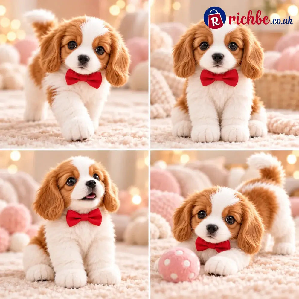 🎄 50% OFF🐶 My Realistic Robot Puppy – Saint Bernard-Inspired Plush Companion
