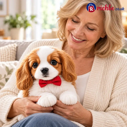 🎄 50% OFF🐶 My Realistic Robot Puppy – Saint Bernard-Inspired Plush Companion