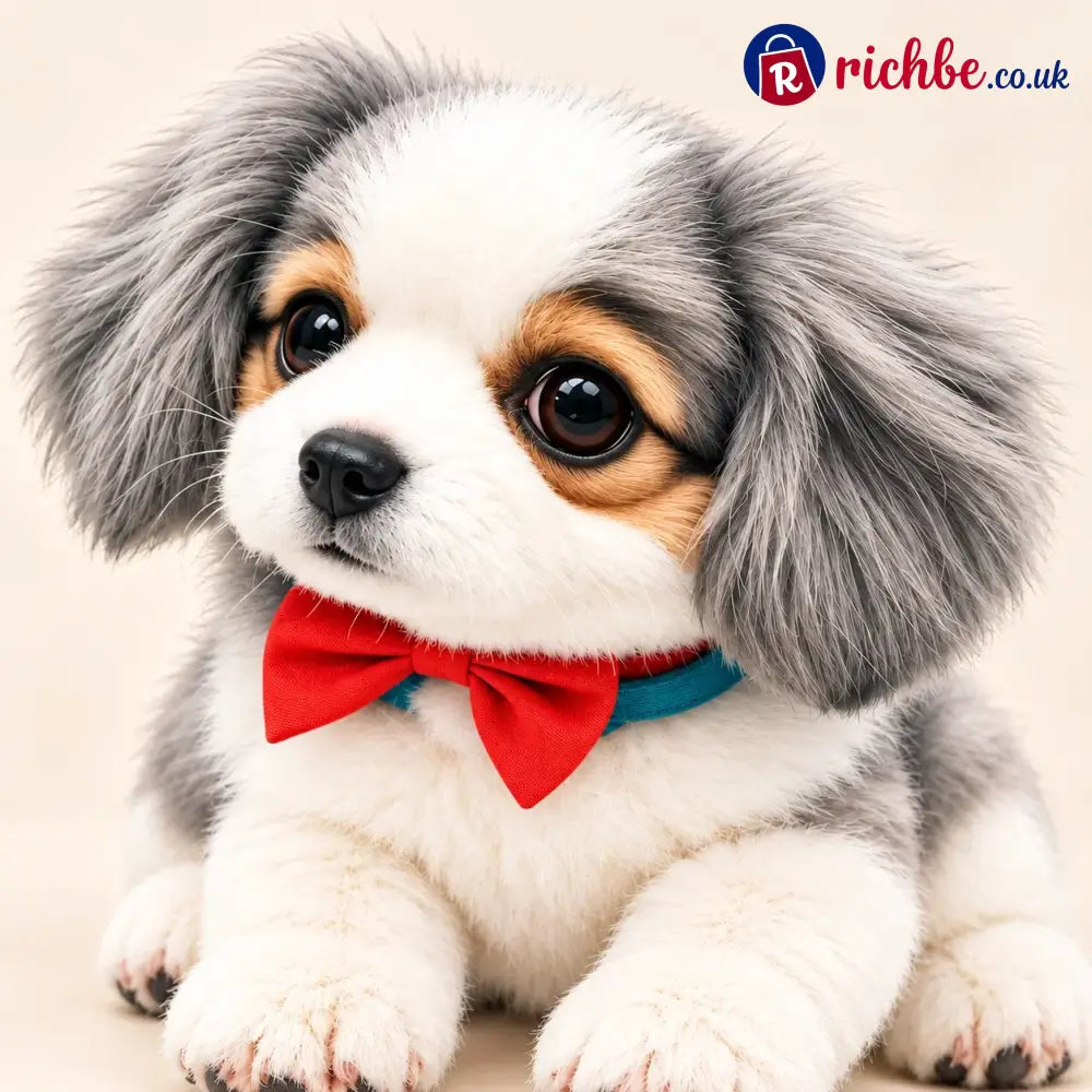 🎄 50% OFF🐶 My Realistic Robot Puppy – Saint Bernard-Inspired Plush Companion