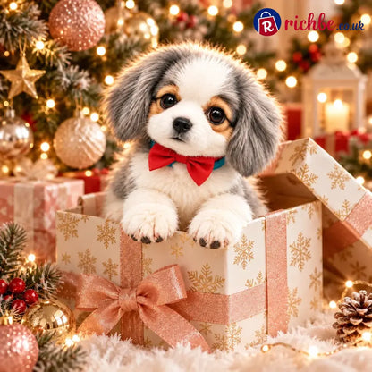 🎄 50% OFF🐶 My Realistic Robot Puppy – Saint Bernard-Inspired Plush Companion