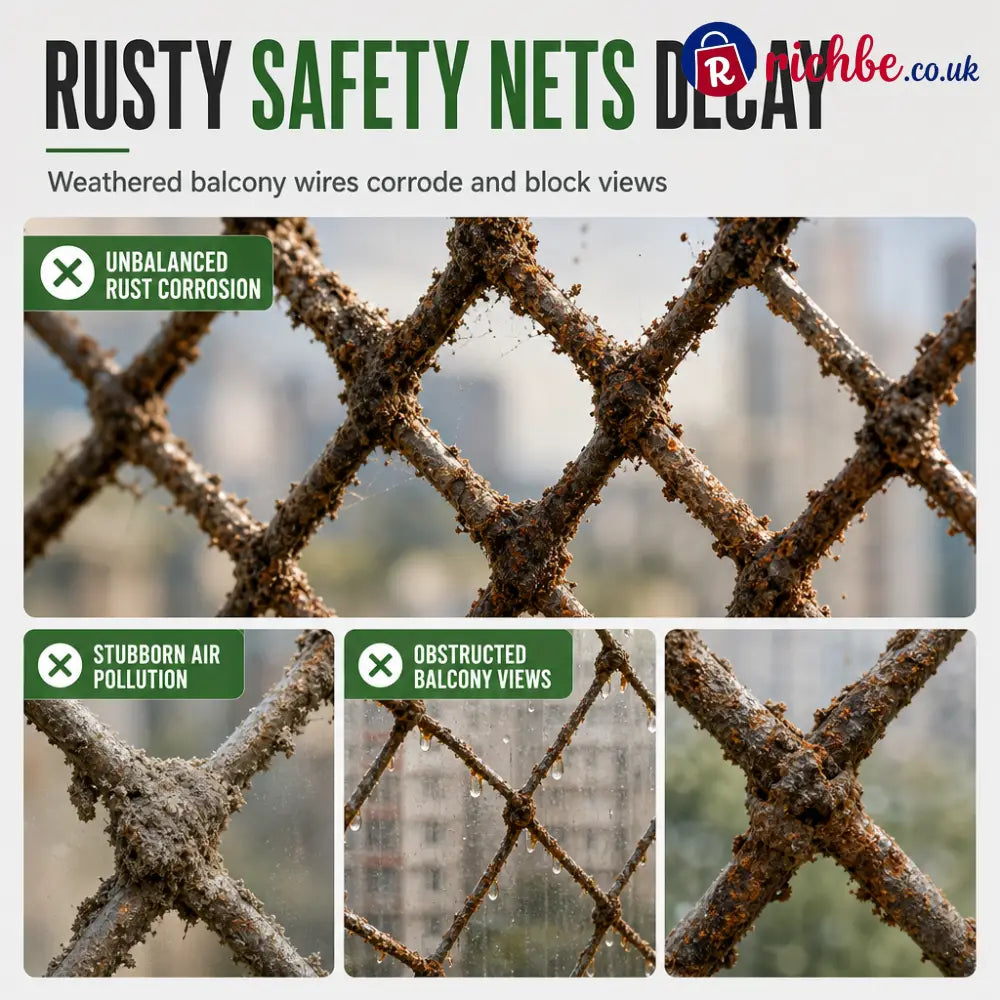 🌿50% OFF NOW! Rust Remover Spray for Wire Mesh Fences‑Rapid Rust Dissolving Spray Deep Penetrating Cleaner for Metal